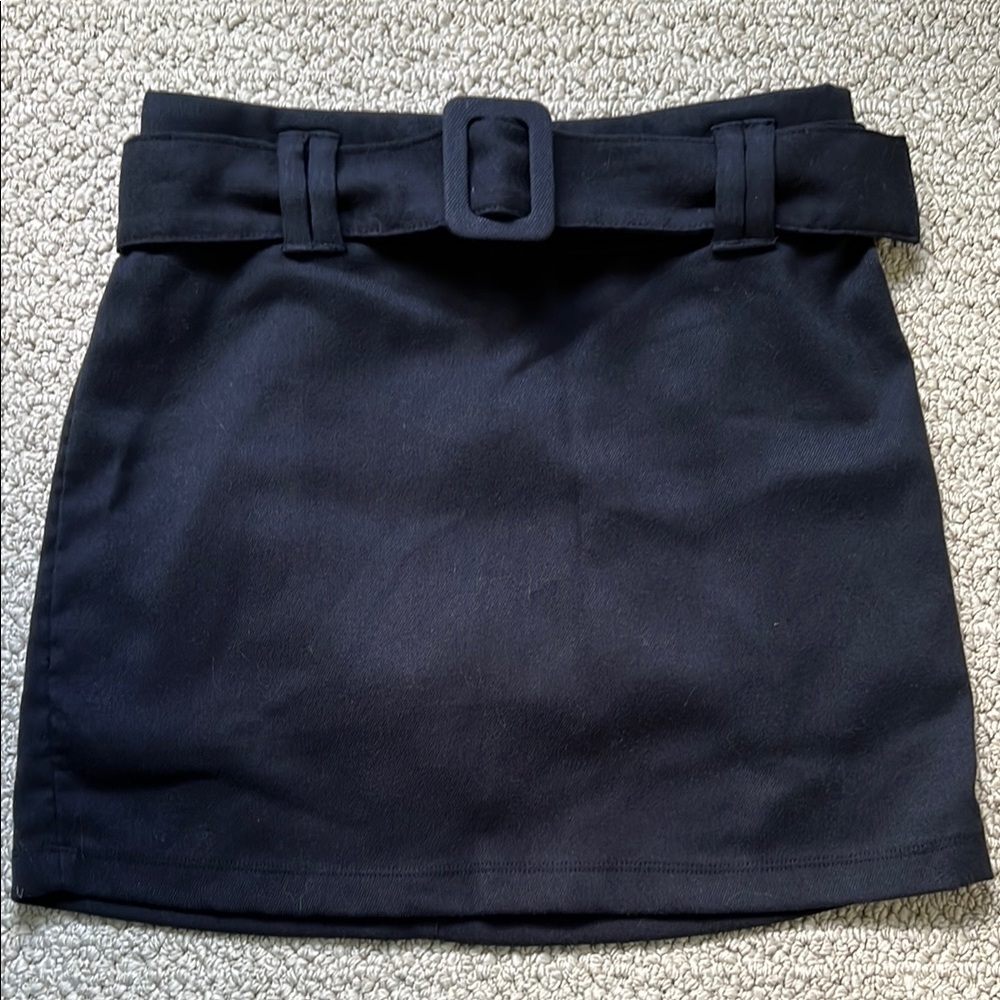 Abercrombie Kids Black Mini Skort
